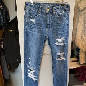 Ripped American Eagle Jeans